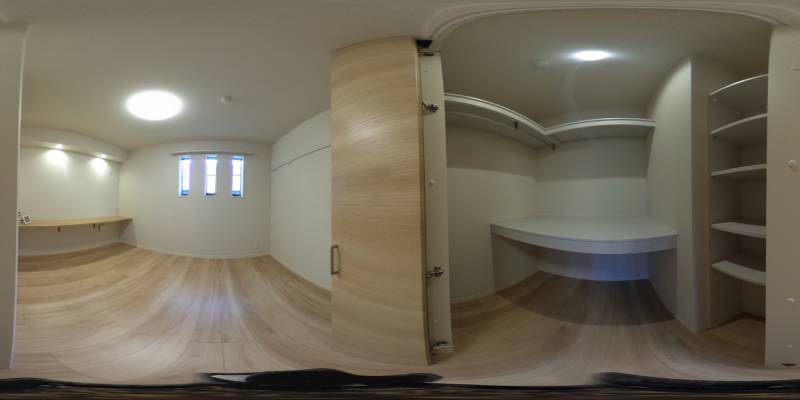 パノラマ画像洋室