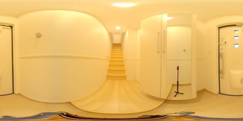 パノラマ画像玄関