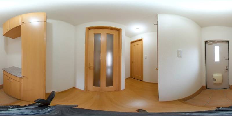 パノラマ画像玄関