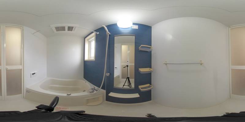 パノラマ画像バスルーム