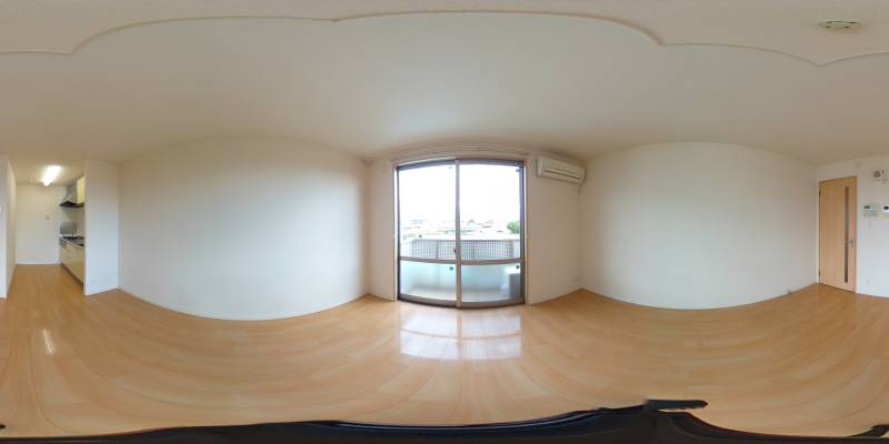 パノラマ画像リビング