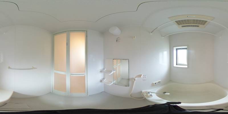 パノラマ画像バスルーム