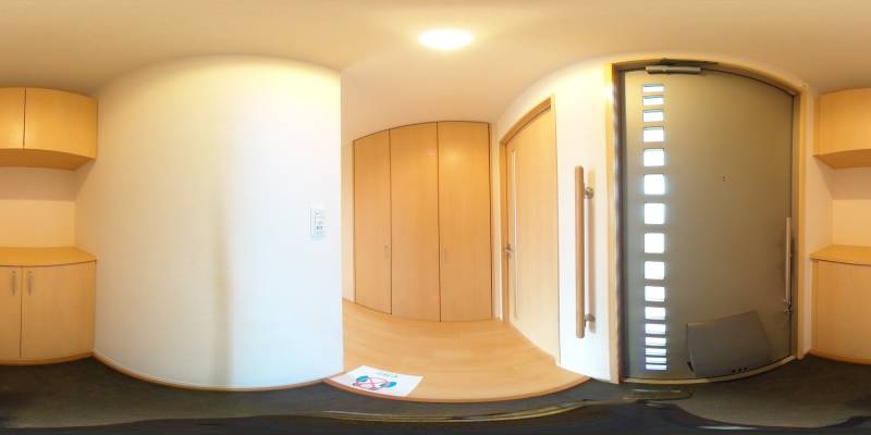 パノラマ画像玄関