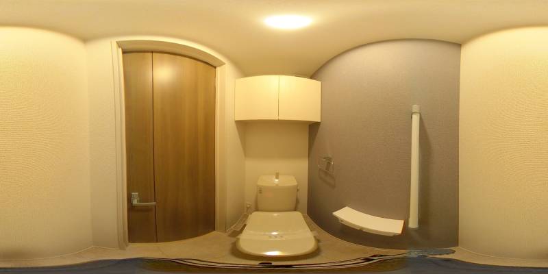 パノラマ画像トイレ