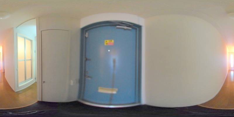 パノラマ画像玄関