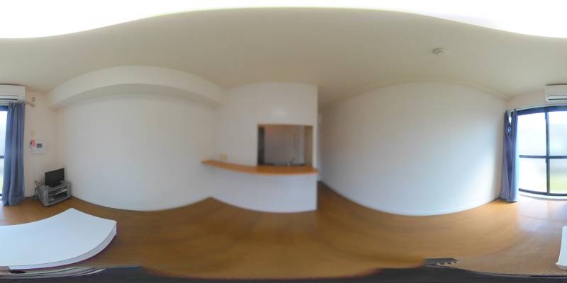 パノラマ画像洋室