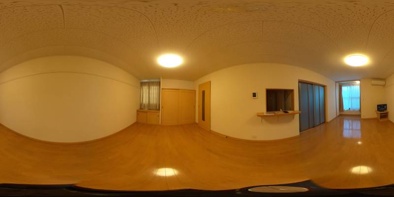 パノラマ画像洋室