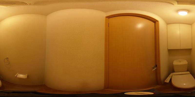 パノラマ画像トイレ