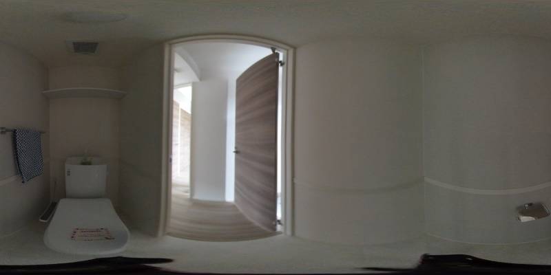 パノラマ画像トイレ