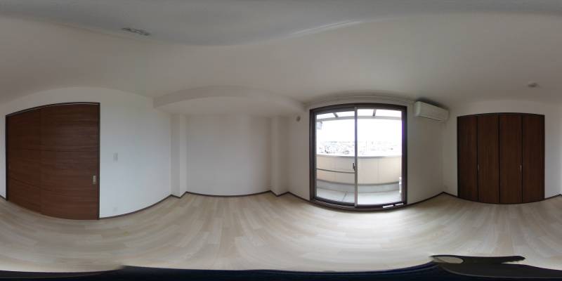 パノラマ画像洋室