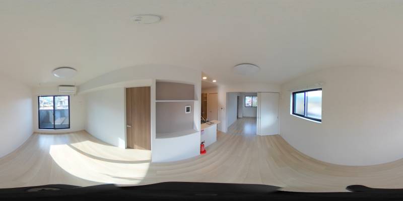 パノラマ画像リビング