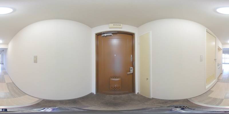 パノラマ画像玄関