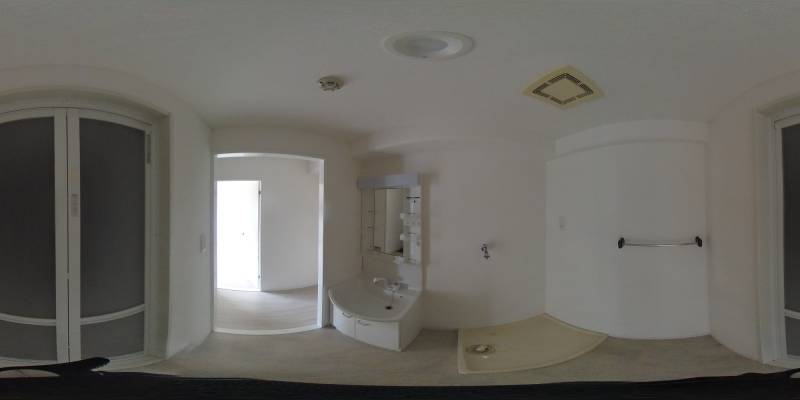 パノラマ画像洗面所