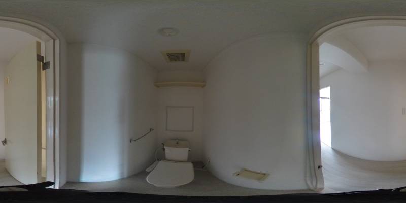 パノラマ画像トイレ