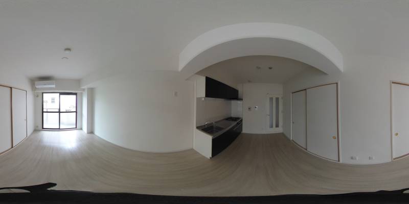 パノラマ画像リビング