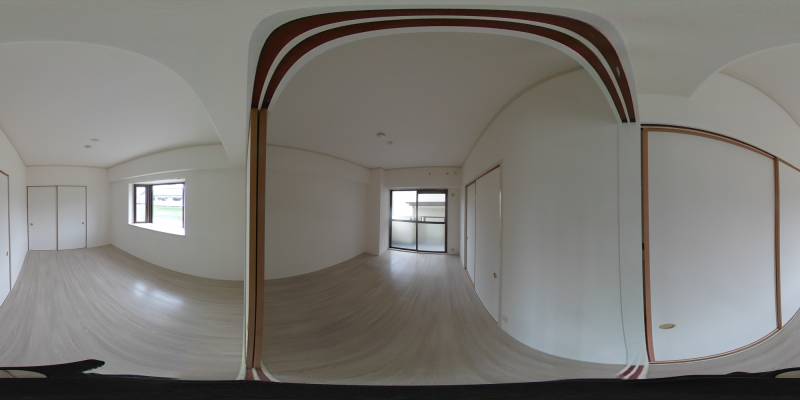 パノラマ画像洋室