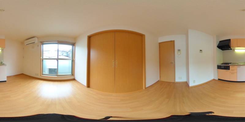 パノラマ画像洋室