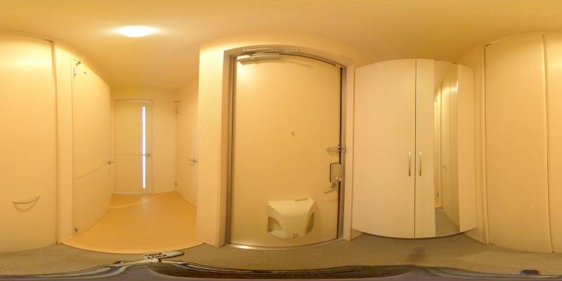 パノラマ画像玄関