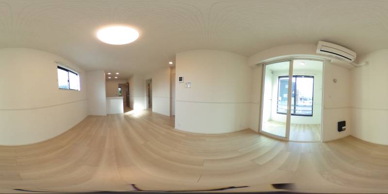 パノラマ画像リビング