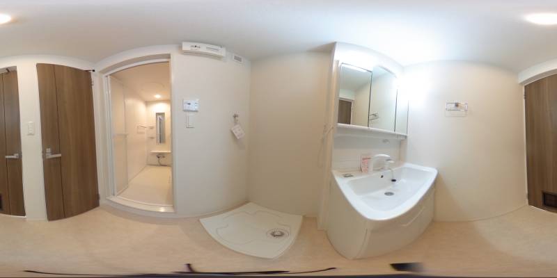 パノラマ画像洗面所