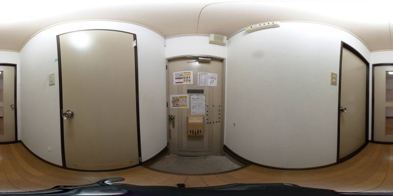 パノラマ画像玄関