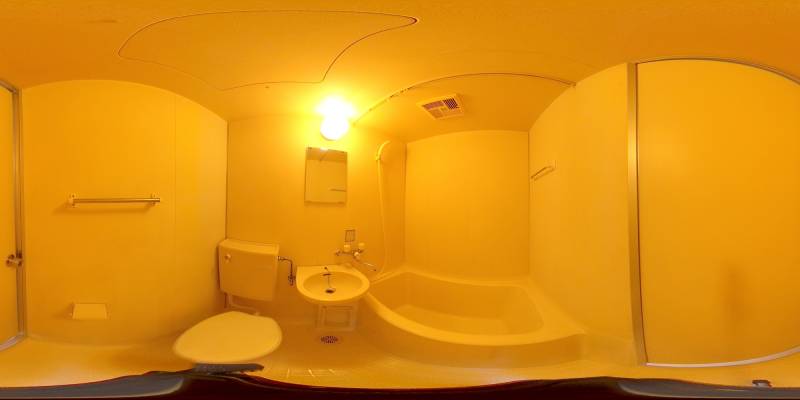 パノラマ画像バスルーム