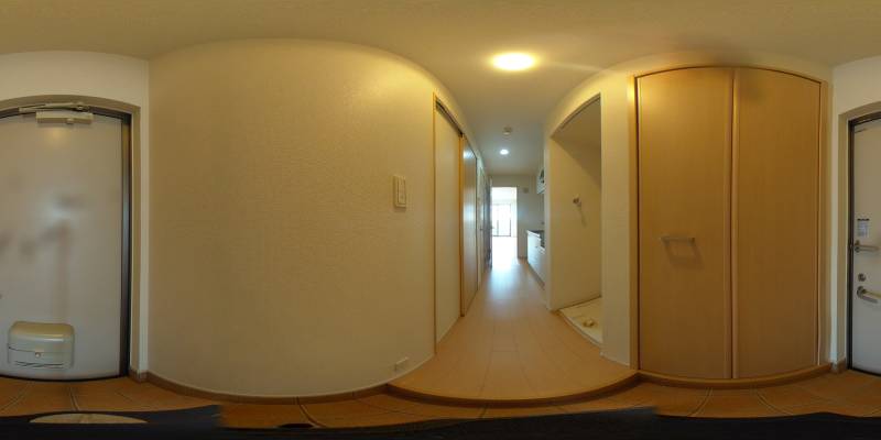 パノラマ画像玄関