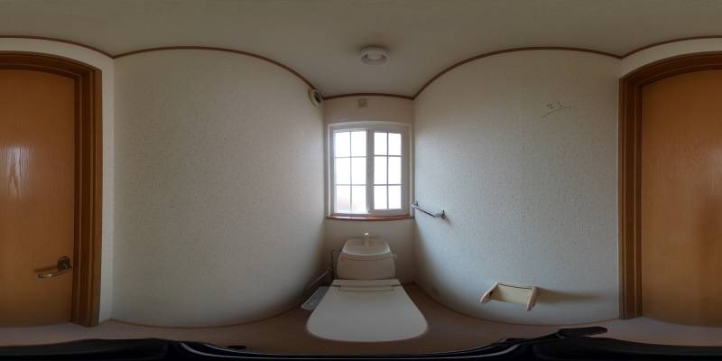 パノラマ画像トイレ