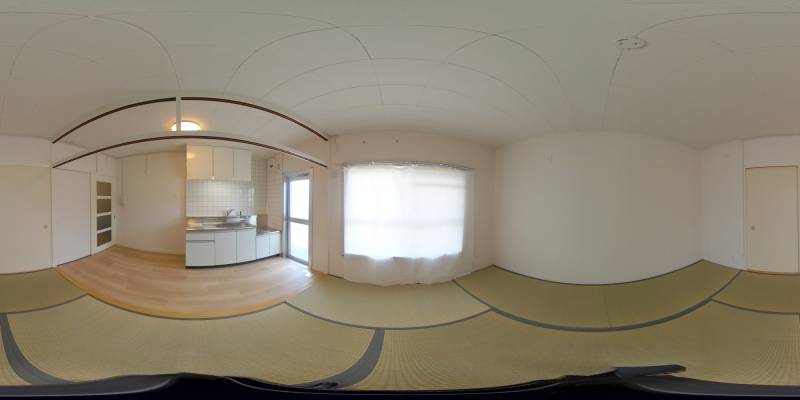 パノラマ画像リビング