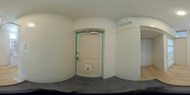 パノラマ画像玄関