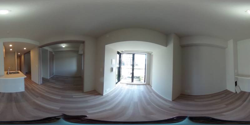 パノラマ画像リビング