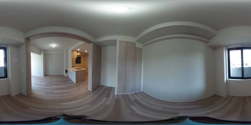 パノラマ画像洋室