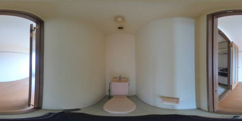 パノラマ画像トイレ