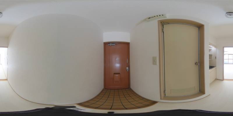 パノラマ画像玄関