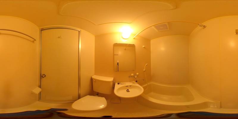 パノラマ画像バスルーム