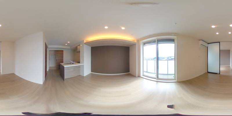 パノラマ画像リビング