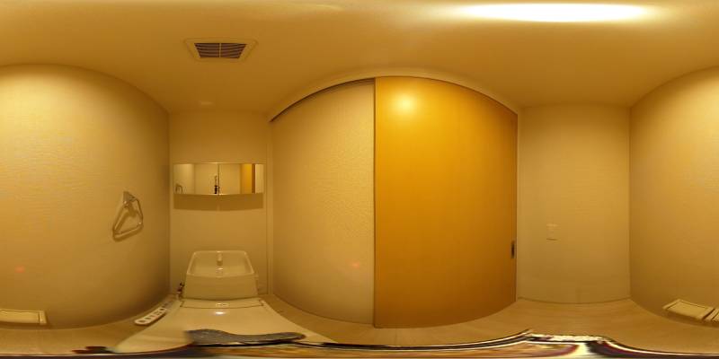 パノラマ画像トイレ