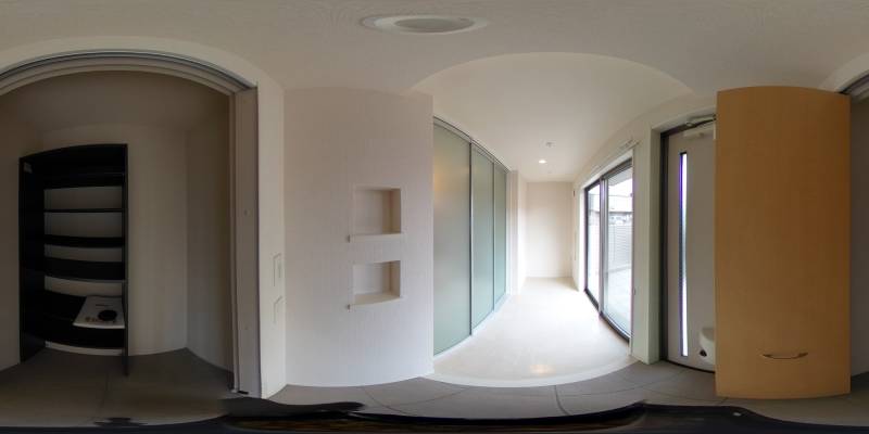 パノラマ画像玄関