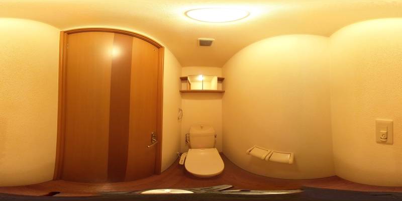 パノラマ画像トイレ