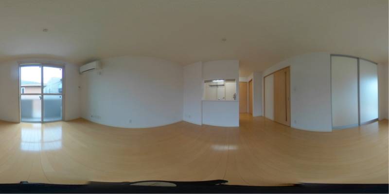 パノラマ画像リビング