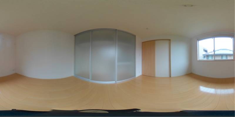 パノラマ画像洋室