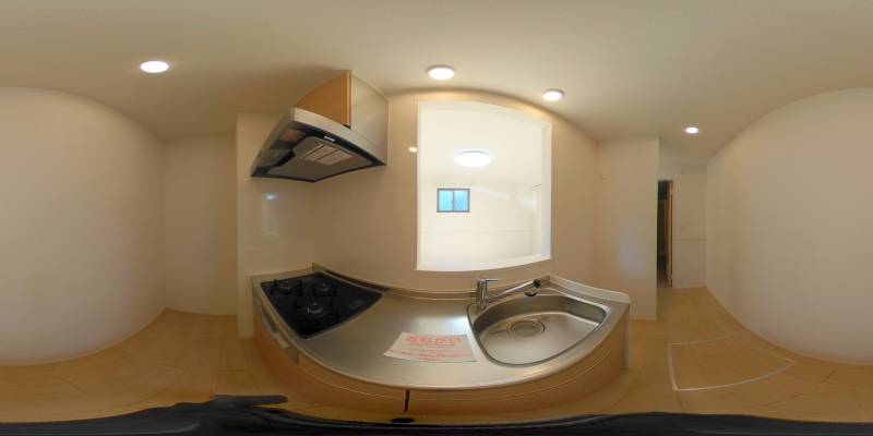 パノラマ画像キッチン