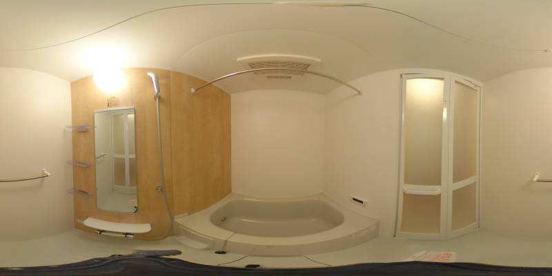 パノラマ画像バスルーム