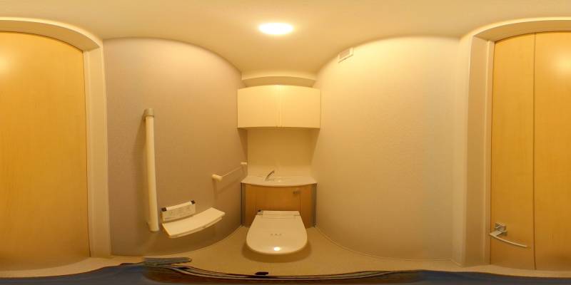 パノラマ画像トイレ