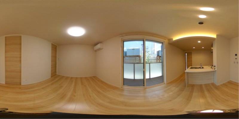 パノラマ画像リビング