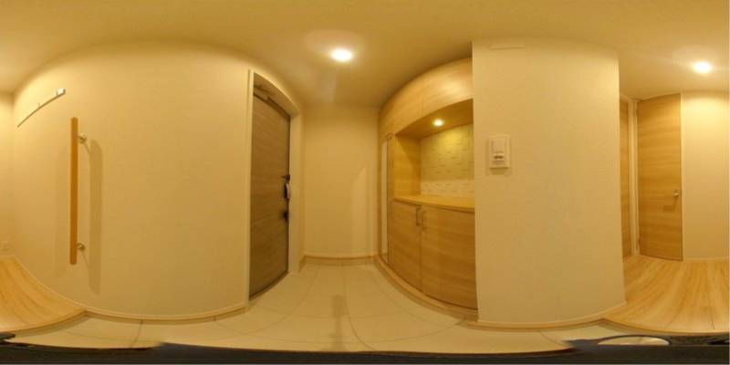 パノラマ画像玄関