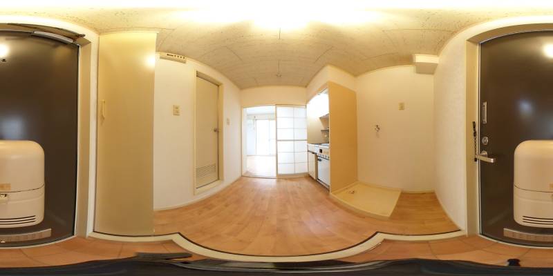 パノラマ画像玄関