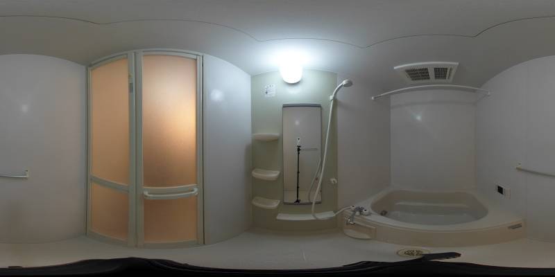 パノラマ画像バスルーム