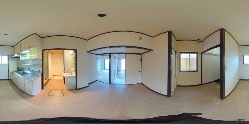 パノラマ画像ダイニング