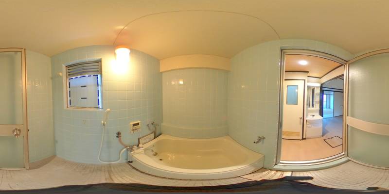 パノラマ画像バスルーム